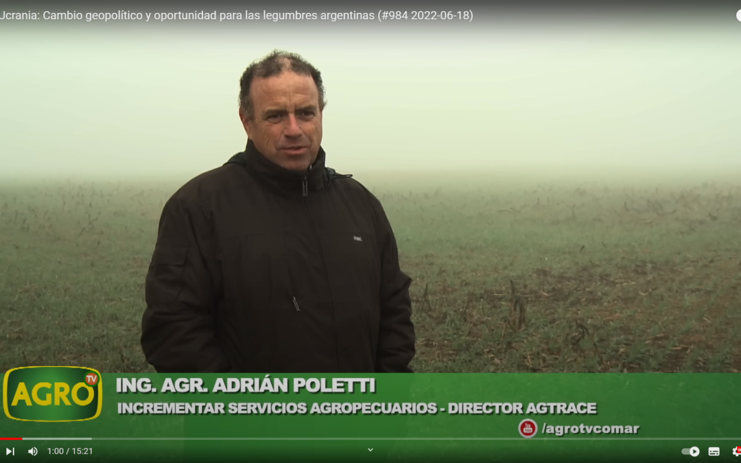 Adrian Poletti Rusia Ucrania Cambio geopolítico y oportunidad para las legumbres